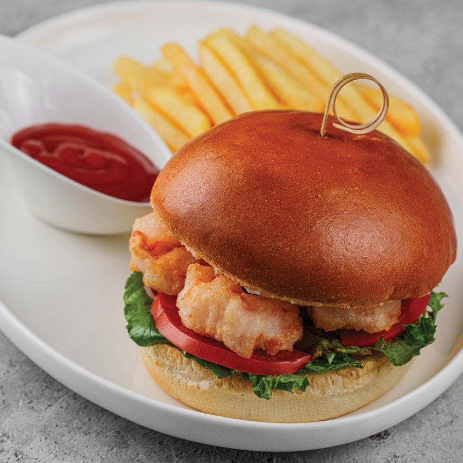 Prawn Burger